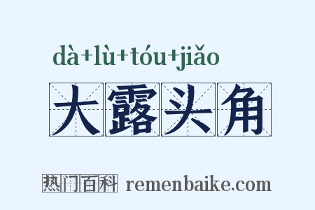 大露头角是什么意思的图片